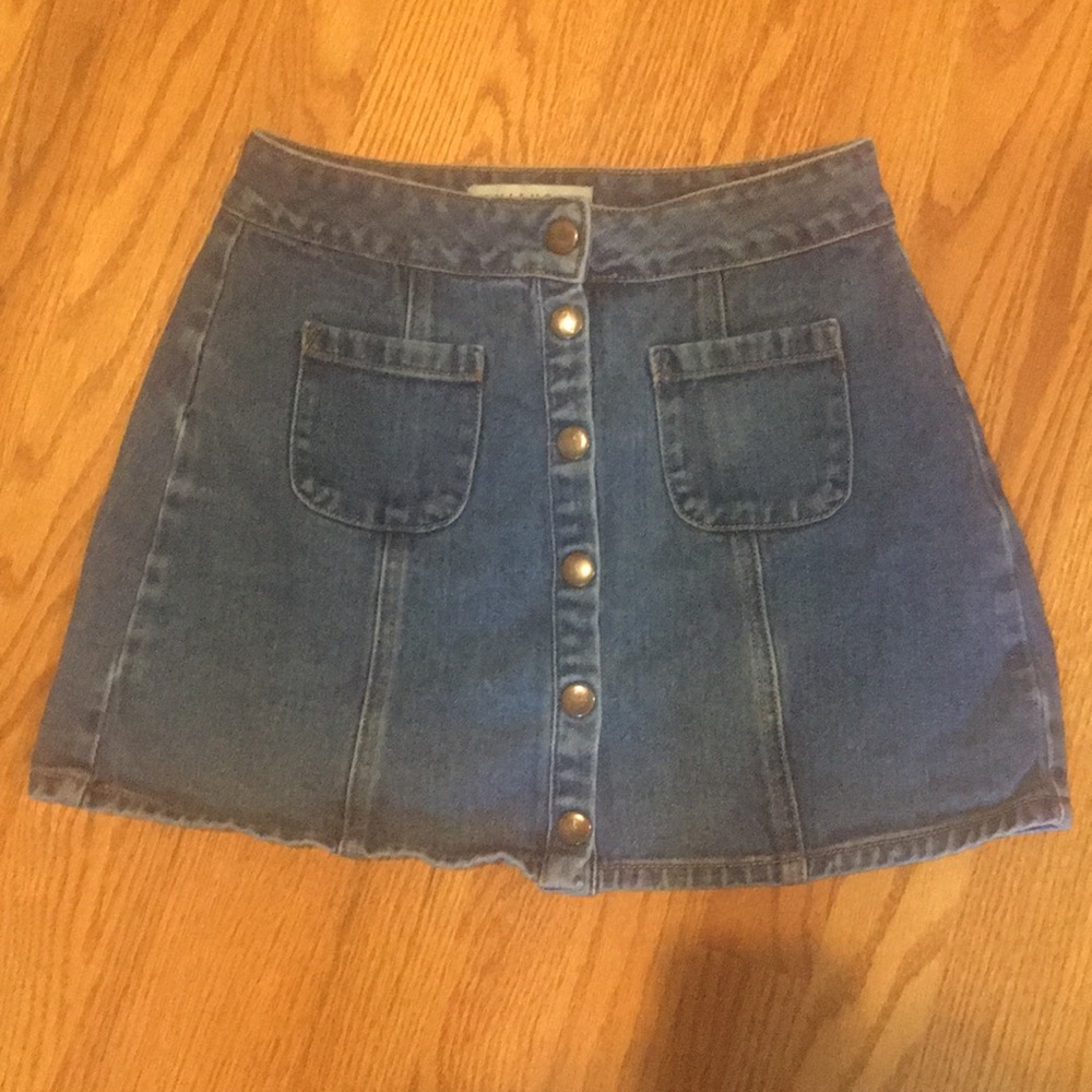 Pacsun denim skirt